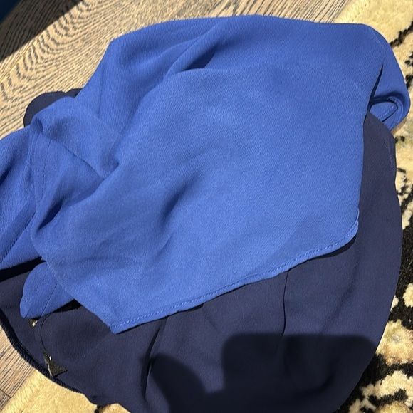 Mexx Dark Blue V Neck Camisole chiffon Top - Picture 8 of 9